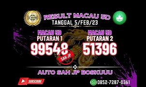 No Togel 5D Toto Macau Hari Ini